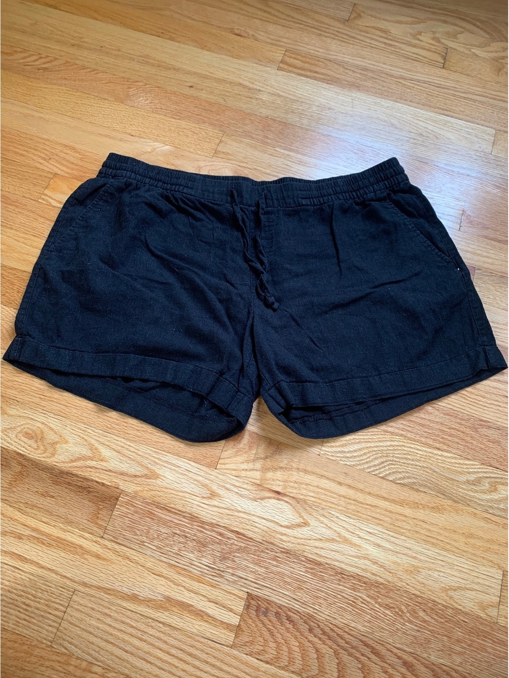 Old Navy Black Drawstring Shorts XL